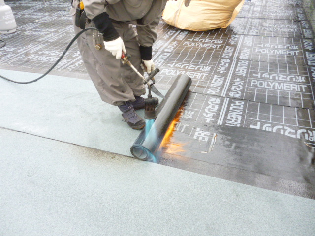 写真:トーチ工法